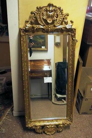Spegel, Förgylld