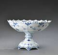 Royal Copenhagen. Musselmalet helblonde opsats nr. 1022
