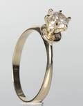 Solitairering, ca. 0.71 ct.