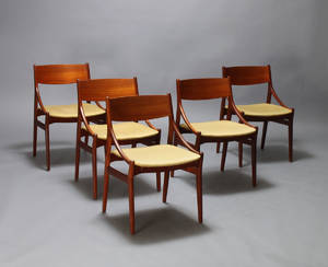Vestervig Eriksen. Spisestole 5