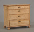 Kommode af fyrretræ, ca. 1900