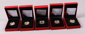 Danmark 10 kroner H.C.Andersen guld 5