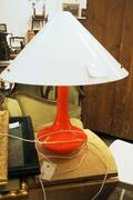 Bordslampa, Glas