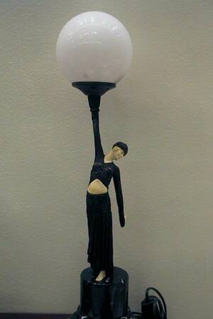 Bordslampa, Art Déco-stil