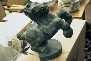 Statyett, terrakotta