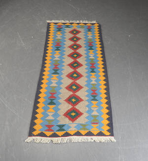 Persisk shiraz  Kelim løber 80 x 200 cm.