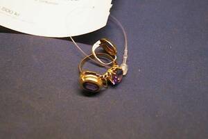 Örhängen  ring, 3 del