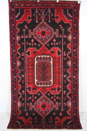 Persisk Hamadan 243 x 124 cm.