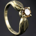 Solitaire ring ca. 0.90 ct.