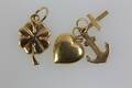 HÄNGEN, 2 st, guld, 18 k, ca 1,4 g