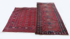 Handknutna mattor 2st, orientaliska