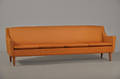 4 pers. sofa med satinvævet uld, 1950-1960erne