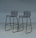 Verner Panton. VP ONE barstole, sorte 2