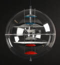 Verner Panton. Pendel, VP-Globe, Ø 40 cm.  Denne vare er sat til omsalg under nyt varenummer 4176879