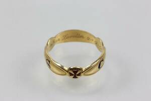 RING, guld, 18 k, 6,6 g