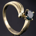 Solitaire ring ca. 0.93 ct.