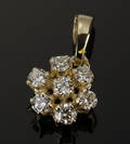 Diamantvedhæng, ca. 0.56 ct