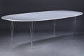 Piet Hein  Bruno Mathsson. Superellipse spisebord, L. 240 cm.