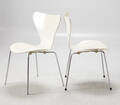 Arne Jacobsen, Fritz Hansen, stolar 3107 Sjuan, 1 par