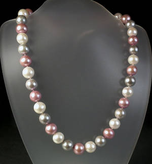 Jumbo-Süßwasser-Perlcollier