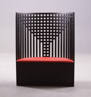 Charles Rennie Mackintosh 1868-1928. Willow Chair Settee