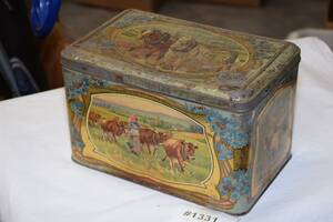 Plåtskrin 28x17 cm, H 17 cm