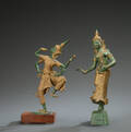 Et par thailandske danserinde figurer. 2