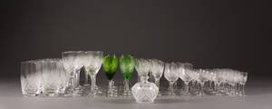 Glasbesætning Lyngby Glas Wien Antik 79
