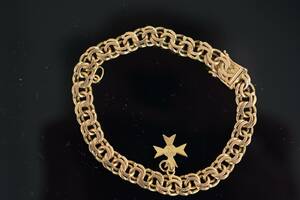 Armlänk med berlock, 18-karats guld