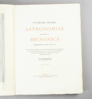 Tycho Brahe Astronomiae instauratae facs.uppl.