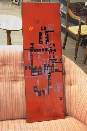 Emaljtavla, Gustavsberg