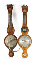 Engelska barometrar 2 stycken, 1800-tal 2