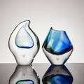 Konstglas, 2 delar