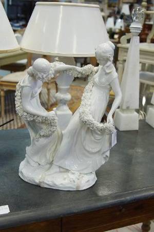 Figurgrupp, omkring 1900