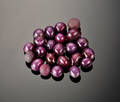 Uindfattede stjernerubiner - 41 ct.
