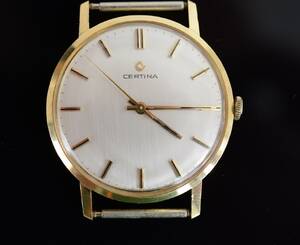 Armbandsur Herr, Certina 18-karats guld