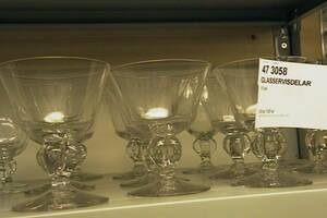 Glasservisdelar
