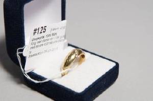 Ring med diamanter i 18K guld