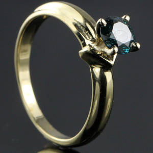 Solitaire ring ca. 0.71 ct.