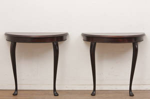 Par halvborde mahogni 2