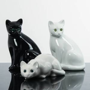 FIGURINER, 3 st, porslin