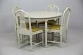 MATBORD med STOLAR, 4 st, gustaviansk stil