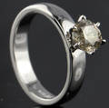Solitaire ring ca. 1.10 ct.