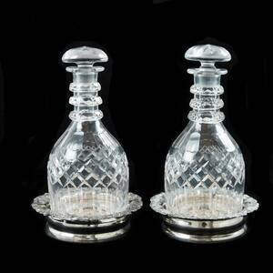 Karaffer coasters omkring 1900