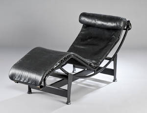 Le Corbusier. Chaiselongue, model LC 4
