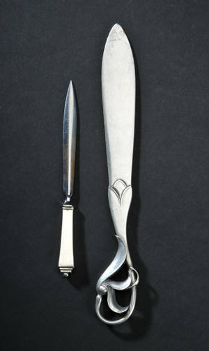 Georg Jensen, Brevknive Magnolia samt kongemønster 2