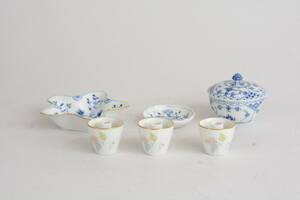 Porslin, Meissen, Royal Copenhagen mm