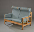 Børge Mogensen. To-pers. sofa af eg, model 2252