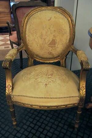 Karmstol, Louis XVI-stil