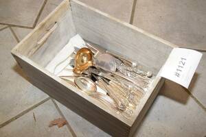 Nysilverbestick, parti